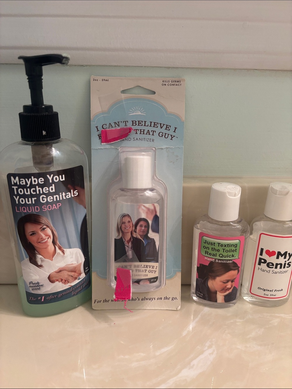 Bathroom Accent Humor